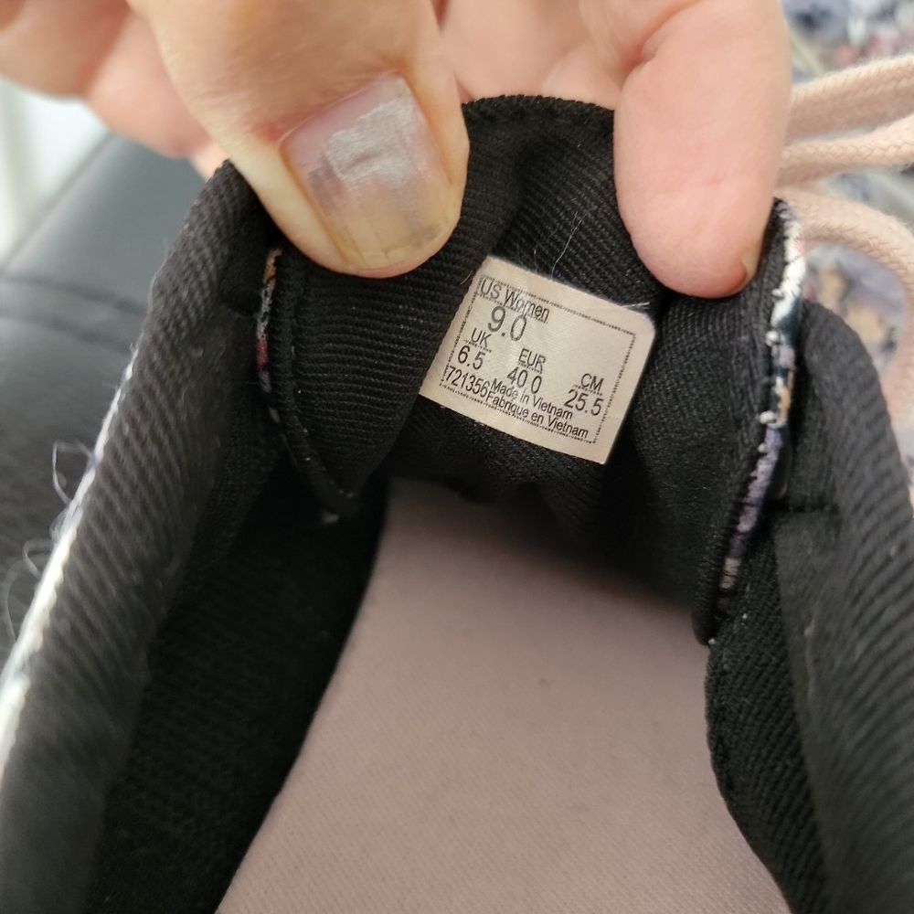 VANS Floral Sneakers SZ 9 - Picture 9 of 9